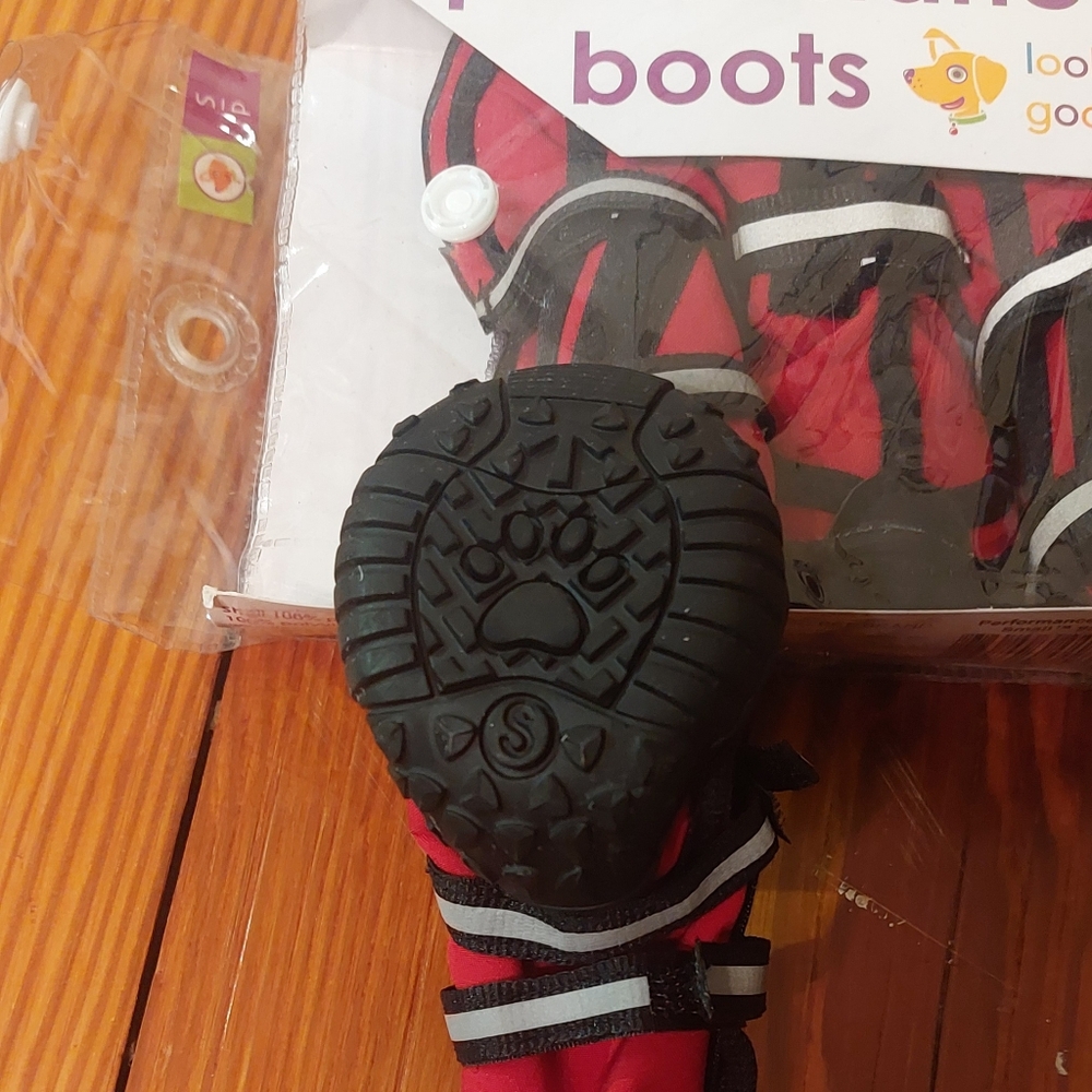 Performance Boots for Dogs - Red - Picture 6 of 9